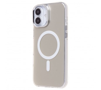 Чехол-накладка - SM025 SafeMag для "Apple iPhone 16 Plus" (white) (235554)#2049473