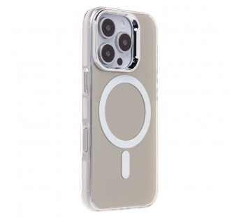 Чехол-накладка - SM025 SafeMag для "Apple iPhone 16 Pro" (white) (235560)#2050689