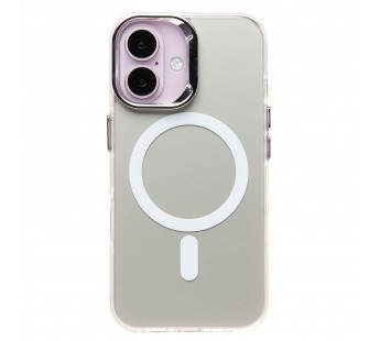 Чехол-накладка - SM025 SafeMag для "Apple iPhone 16" (white) (235548)#2050660