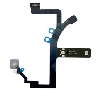 Шлейф iPhone 14 на вспышку + микрофон (Оригинал)#2104803