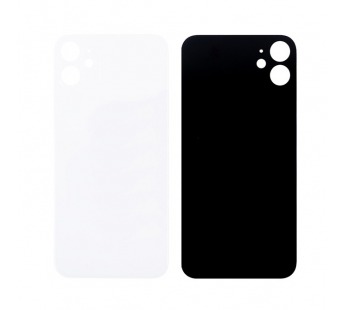 Задняя крышка для iPhone 11 (белый) с широкими отверстиями, ориг#2063662