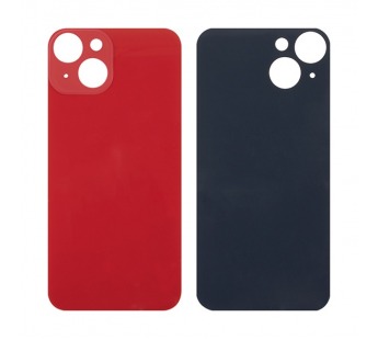 Задняя крышка для iPhone 13 (красный) с широкими отверстиями#2063672
