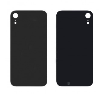 Задняя крышка для iPhone XR (черный) с широким отверстием, ориг#2063678