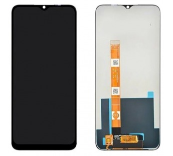 Дисплей для Realme C25S/C25/Narzo 50A/Oppo A16/A16S/A56 5G (RMX3195) + тачскрин (черный) (copy LCD)#2098944