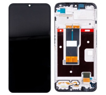 Дисплей для Realme C31 (RMX3501) модуль с рамкой Черный - OR#2082210