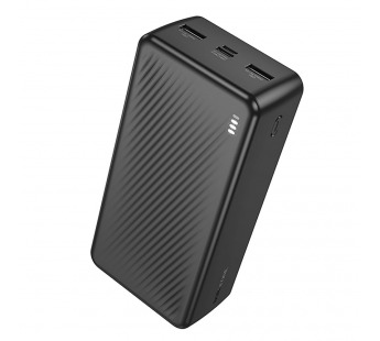 Внешний аккумулятор 30000 mAh BOROFONE BJ55B (2USB/PD/Micro/LED инд.бат) черный#2048790