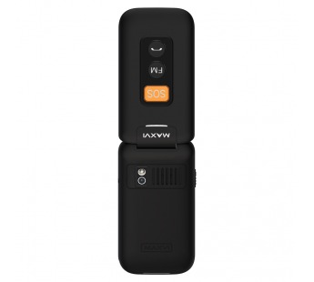 Мобильный телефон Maxvi E5 up Black раскладушка (2,8"/0,3МП/1500mAh)#2049046