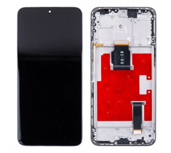 Дисплей для Huawei Honor X8a 4G/Honor 90 Lite (CRT-LX1/CRT-NX1) модуль с рамкой Серебро - OR#2080445