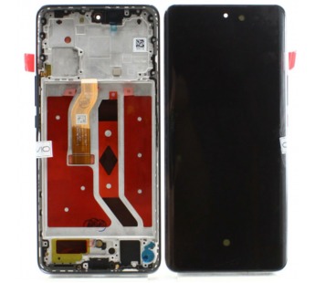Дисплей для Huawei Honor X9b в рамке + тачскрин (черный) (100% LCD)#2080592