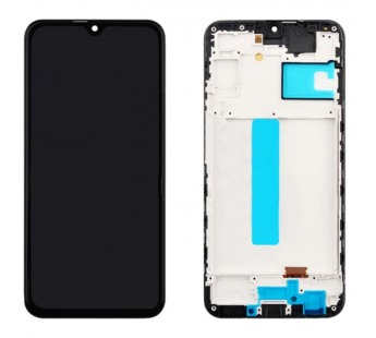 Дисплей для Samsung A256E Galaxy A25 в рамке + тачскрин (черный) (OLED)#2098955