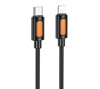 Кабель Type-C - Apple Lightning BOROFONE BX114 PD 27W (черный) 1м#2102442