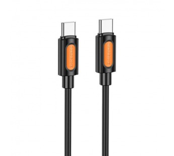 Кабель TypeC - TypeC BOROFONE BX114 60W (черный) 1м#2102432