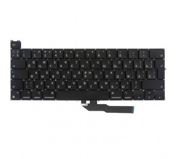 Клавиатура для ноутбука MacBook Pro 13" A2251 (2020, Г-образный Enter RU) Черный#2071273