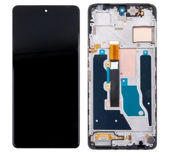 Дисплей для Infinix Note 30 Pro (X678B) модуль с рамкой Черный - OR#2086726