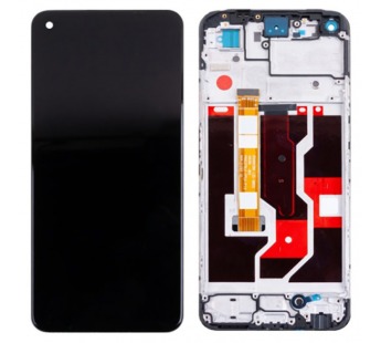 Дисплей для Realme 9i (RMX3491) модуль с рамкой Черный - OR#2082215