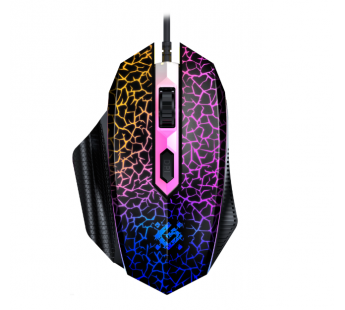 Игровой набор DEFENDER Alion GS-987 RU,черн,радуж,мышь+клав+ковер#2049921