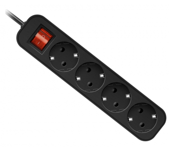 Удлинитель DEFENDER G418, 4 розетки с заземлением 1.8 м#2049919