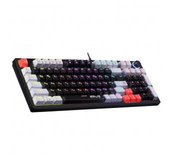 Клавиатура Defender Hawk GK-418 игровая механическая (97кн, OUTEMU Brown) (black) (238159)#2050847