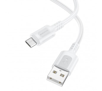 Кабель USB - micro USB Borofone BX111 Feliz 100см 2,4A  (white) (235101)#2050258