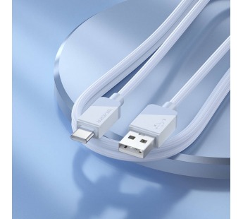 Кабель USB - Type-C Borofone BX107 18W 100см 3A  (blue) (234648)#2050246