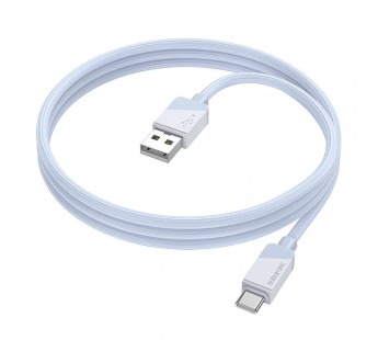 Кабель USB - Type-C Borofone BX107 18W 100см 3A  (blue) (234648)#2050247