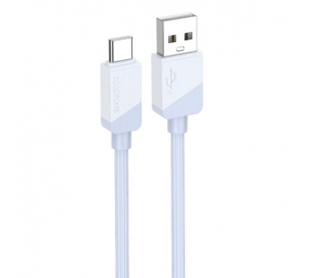 Кабель USB - Type-C Borofone BX107 18W 100см 3A  (blue) (234648)#2050244