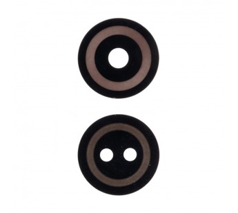 Стекло камеры для Infinix Smart 7 HD (X6516) (комплект 2 шт.) Черный#2071212