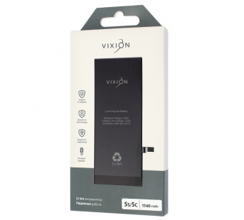 АКБ Apple iPhone 5S/5C (Vixion) (1560 mAh) с монтажным скотчем#2050893