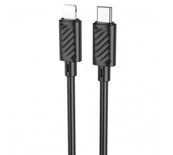 Кабель Type-C - Apple lightning Hoco X88 (повр.уп.) 20W 100см 3A  (black) (238275)#2051168
