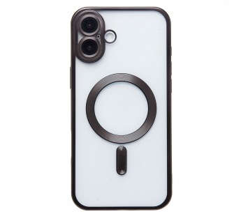 Чехол-накладка - SM027 SafeMag для "Apple iPhone 16 Plus" (black) (235507)#2052384