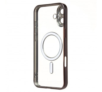 Чехол-накладка - SM027 SafeMag для "Apple iPhone 16 Plus" (black) (235507)#2081095