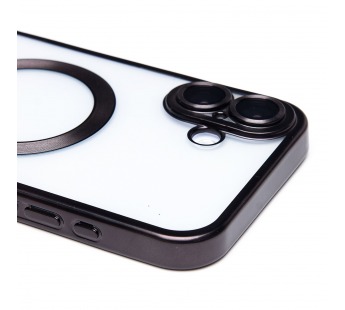Чехол-накладка - SM027 SafeMag для "Apple iPhone 16 Plus" (black) (235507)#2081096