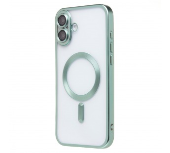 Чехол-накладка - SM027 SafeMag для "Apple iPhone 16 Plus" (green) (235510)#2081088