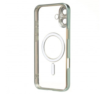 Чехол-накладка - SM027 SafeMag для "Apple iPhone 16 Plus" (green) (235510)#2081089