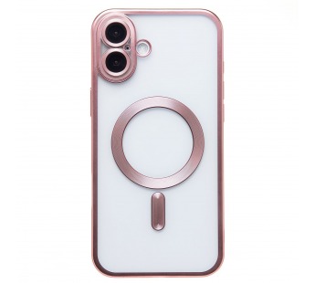 Чехол-накладка - SM027 SafeMag для "Apple iPhone 16 Plus" (pink) (235511)#2052387