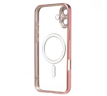 Чехол-накладка - SM027 SafeMag для "Apple iPhone 16 Plus" (pink) (235511)#2081086