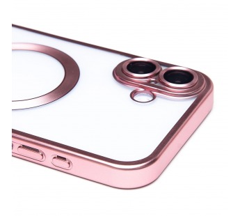 Чехол-накладка - SM027 SafeMag для "Apple iPhone 16 Plus" (pink) (235511)#2081087
