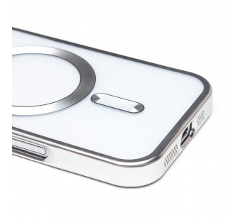 Чехол-накладка - SM027 SafeMag для "Apple iPhone 16 Plus" (silver) (235509)#2095222