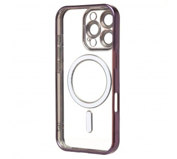 Чехол-накладка - SM027 SafeMag для "Apple iPhone 16 Pro Max" (dark violet) (235520)#2081078