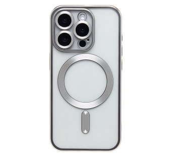 Чехол-накладка - SM027 SafeMag для "Apple iPhone 16 Pro Max" (silver) (235517)#2051238