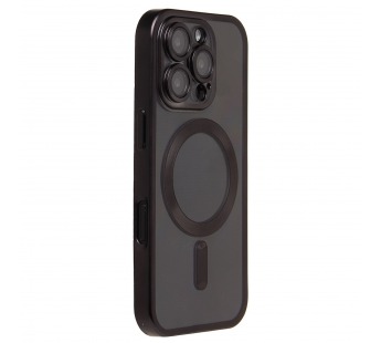 Чехол-накладка - SM027 SafeMag для "Apple iPhone 16 Pro" (black) (235516)#2125384