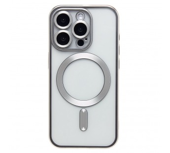 Чехол-накладка - SM027 SafeMag для "Apple iPhone 16 Pro" (silver) (235512)#2051242