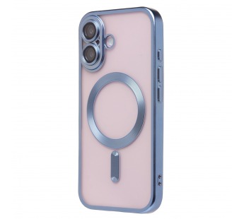 Чехол-накладка - SM027 SafeMag для "Apple iPhone 16" (blue) (235503)#2081054