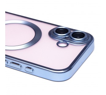 Чехол-накладка - SM027 SafeMag для "Apple iPhone 16" (blue) (235503)#2081056