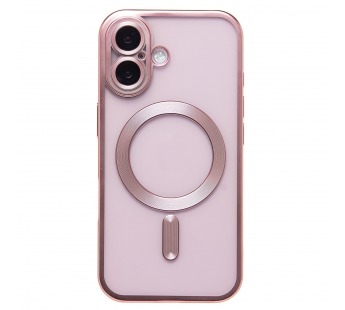 Чехол-накладка - SM027 SafeMag для "Apple iPhone 16" (pink) (235506)#2052383