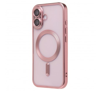 Чехол-накладка - SM027 SafeMag для "Apple iPhone 16" (pink) (235506)#2081049