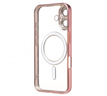 Чехол-накладка - SM027 SafeMag для "Apple iPhone 16" (pink) (235506)#2081050
