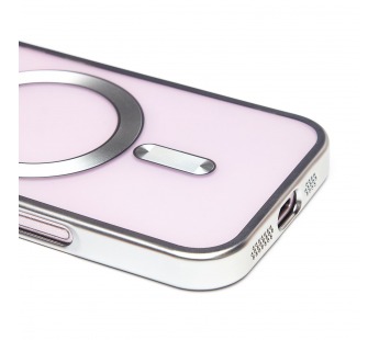Чехол-накладка - SM027 SafeMag для "Apple iPhone 16" (silver) (235504)#2095219