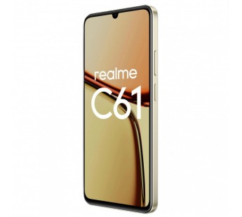 Смартфон Realme C61 8 + 128 ГБ блестящий золотой#2051264