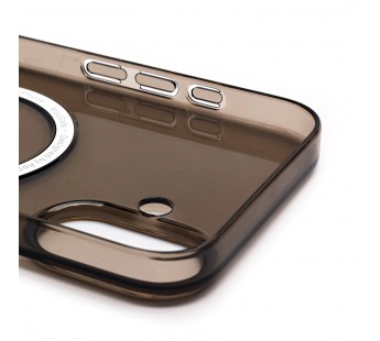 Чехол-накладка ORG PC Clear Case SafeMag для "Apple iPhone 16 Plus" (transparent/black) (234518)#2069110